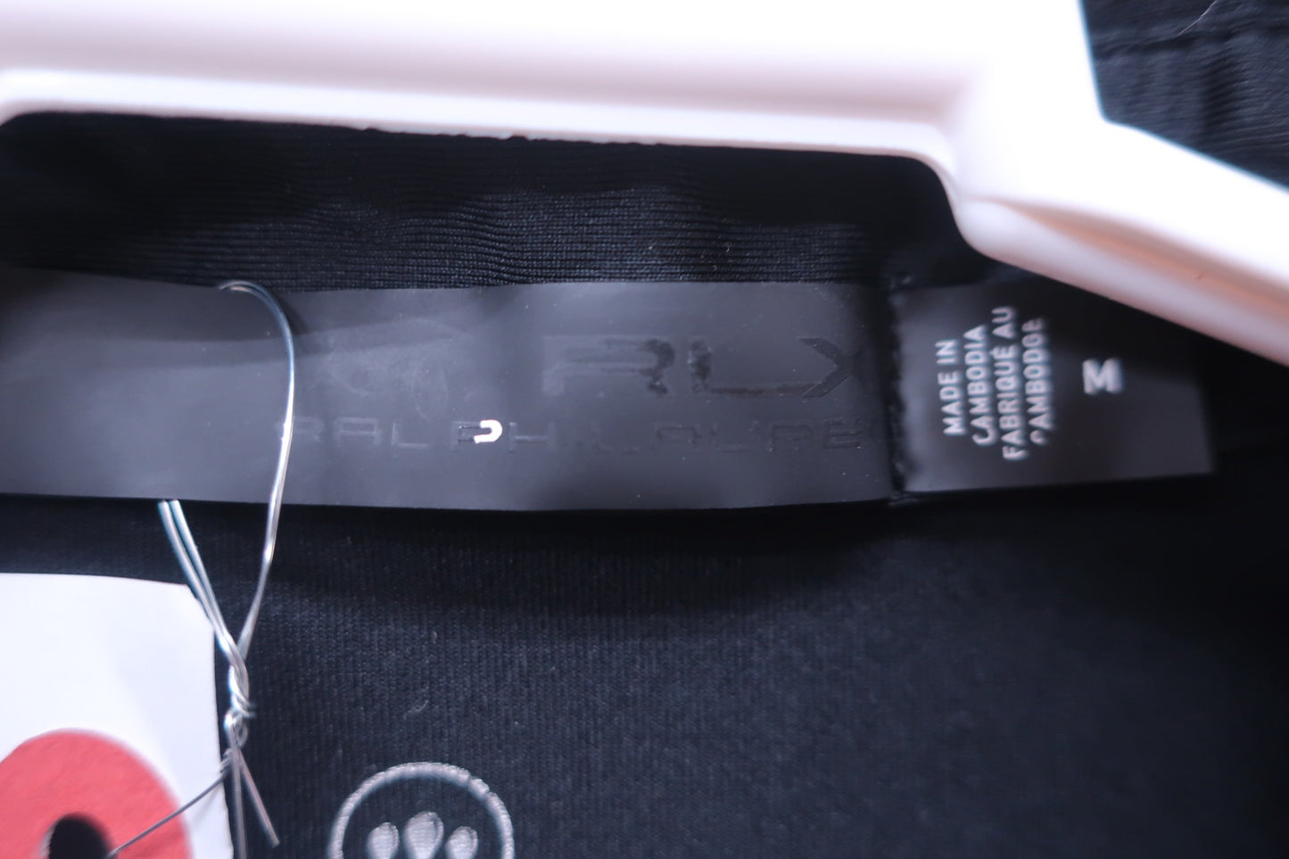 RLX RALPH LAUREN(アールエルエックス) ポロシャツ 黒 メンズ M B-3