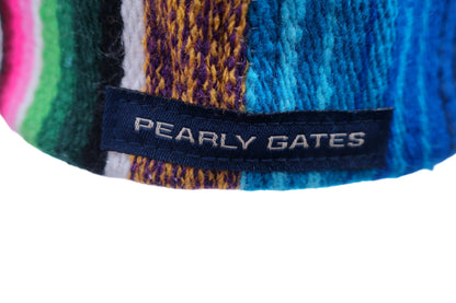 PEARLY GATES(パーリーゲイツ) キャップ カラフルボーダー柄 メンズ フリーサイズ 053-0187637 A-4