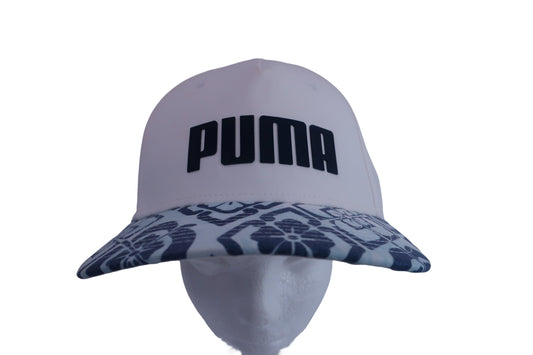 PUMA GOLF(プーマゴルフ) キャップ 白青系柄 メンズ フリーサイズ A-1