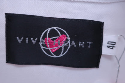 VIVA HEART(ビバハート) ワンピース 白青 レディース 40 A-3