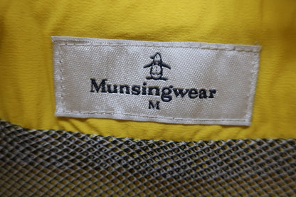 Munsingwear(マンシングウェア) ナイロンハーフジップシャツ 黄色 レディース M A-3