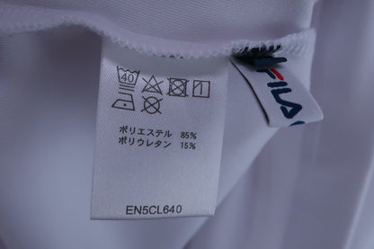 FILA GOLF(フィラゴルフ) ノースリーブモックネックシャツ 白 レディース L A-5