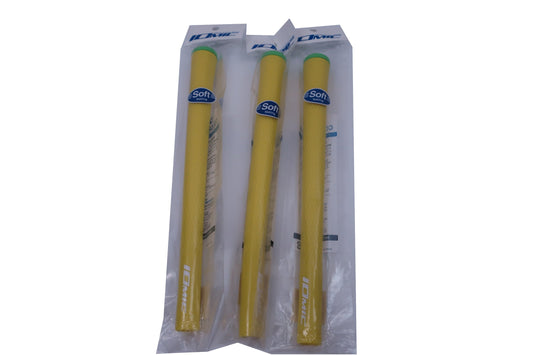 IOMIC(イオミック) ゴルフグリップ3本セット レモンイエロー M60 STICKY1.8 ソフトフィーリング -5 N-1