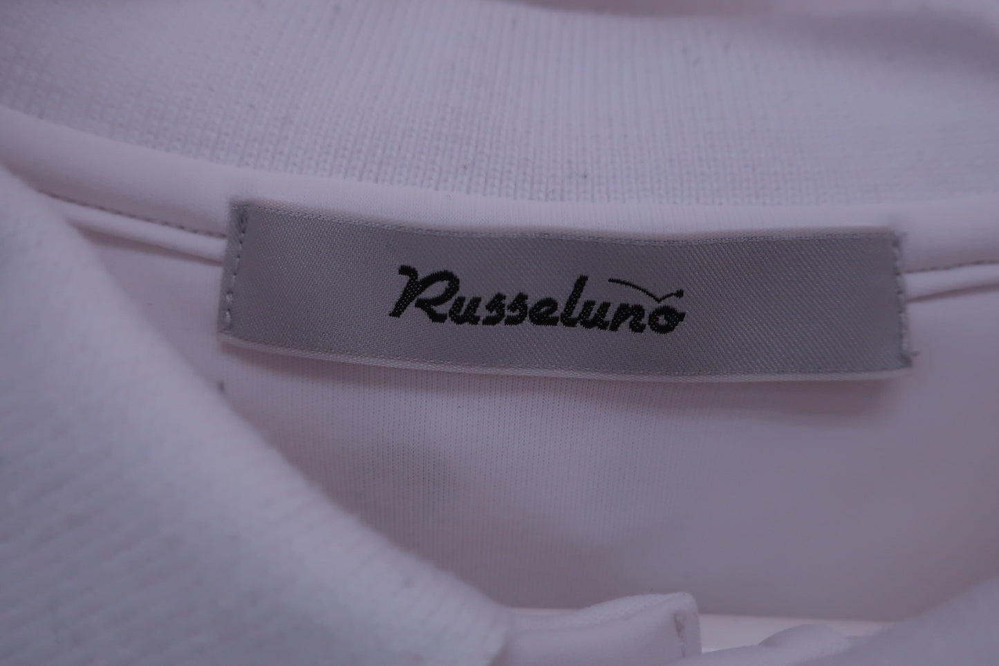 RUSSELUNO(ラッセルノ) ポロシャツ 白 メンズ 7 RS-2240302 B-3