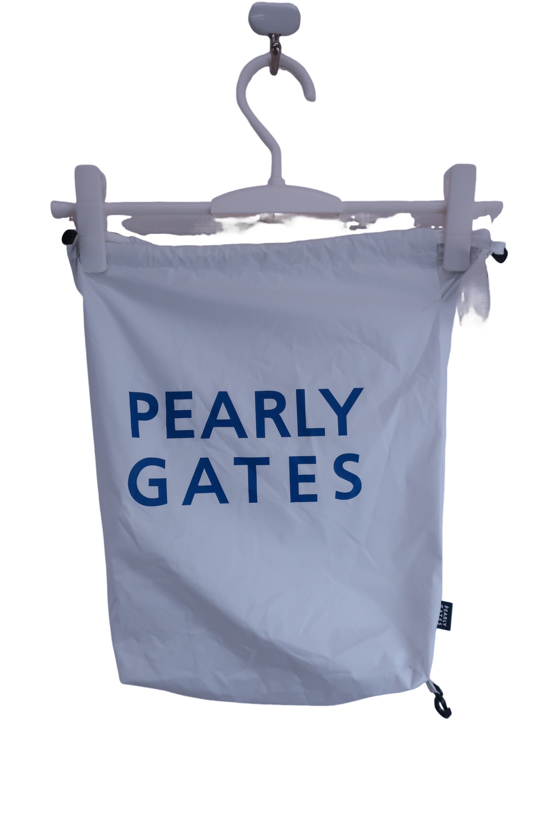 PEARLY GATES(パーリーゲイツ) レインウェア上下セット(収納袋付) 白青 メンズ 6 053-0988403 / 053-1989403 A-10