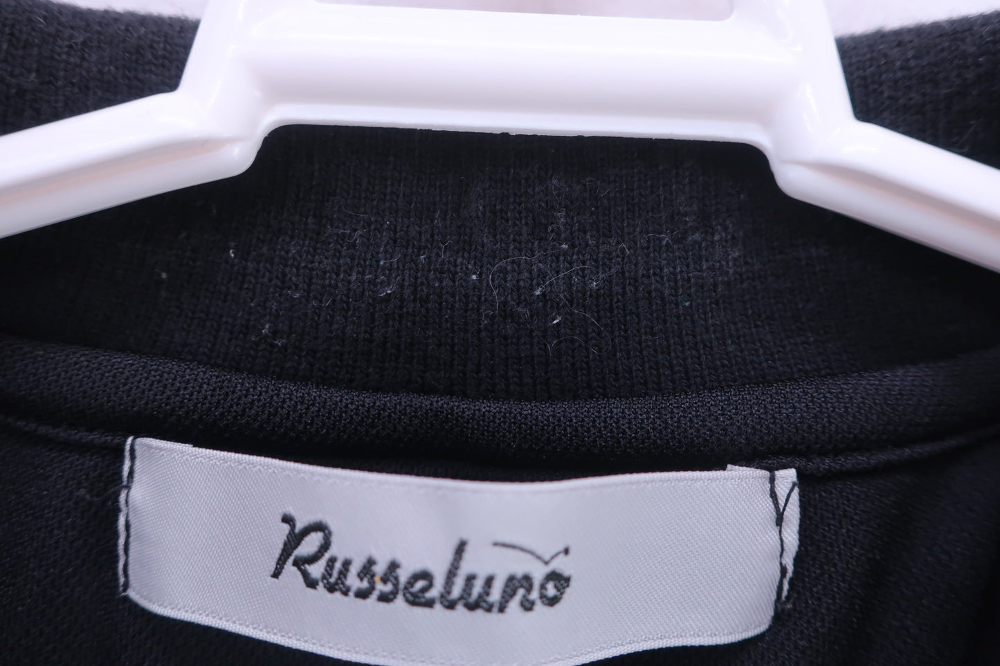 RUSSELUNO(ラッセルノ) ポロシャツ 黒 メンズ 6 RS-2110313 B-4