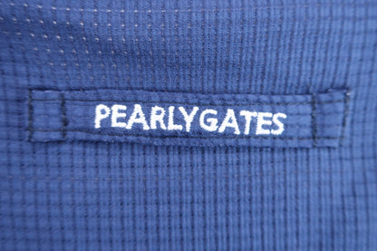 PEARLY GATES(パーリーゲイツ) シャツワンピース ネイビー南国柄 レディース 1 A-5