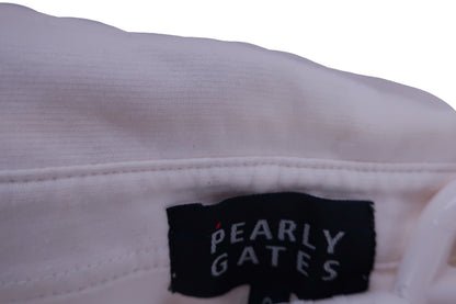 PEARLY GATES(パーリーゲイツ) ポロシャツ 白 レディース 0 055-7261910 B-3