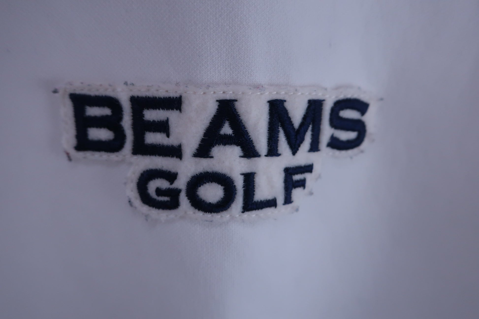 BEAMS GOLF(ビームスゴルフ) 長袖ポロシャツ 白 レディース S B-2