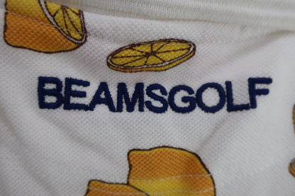 BEAMS GOLF(ビームスゴルフ) ポロシャツ レモン柄 レディース M A-6