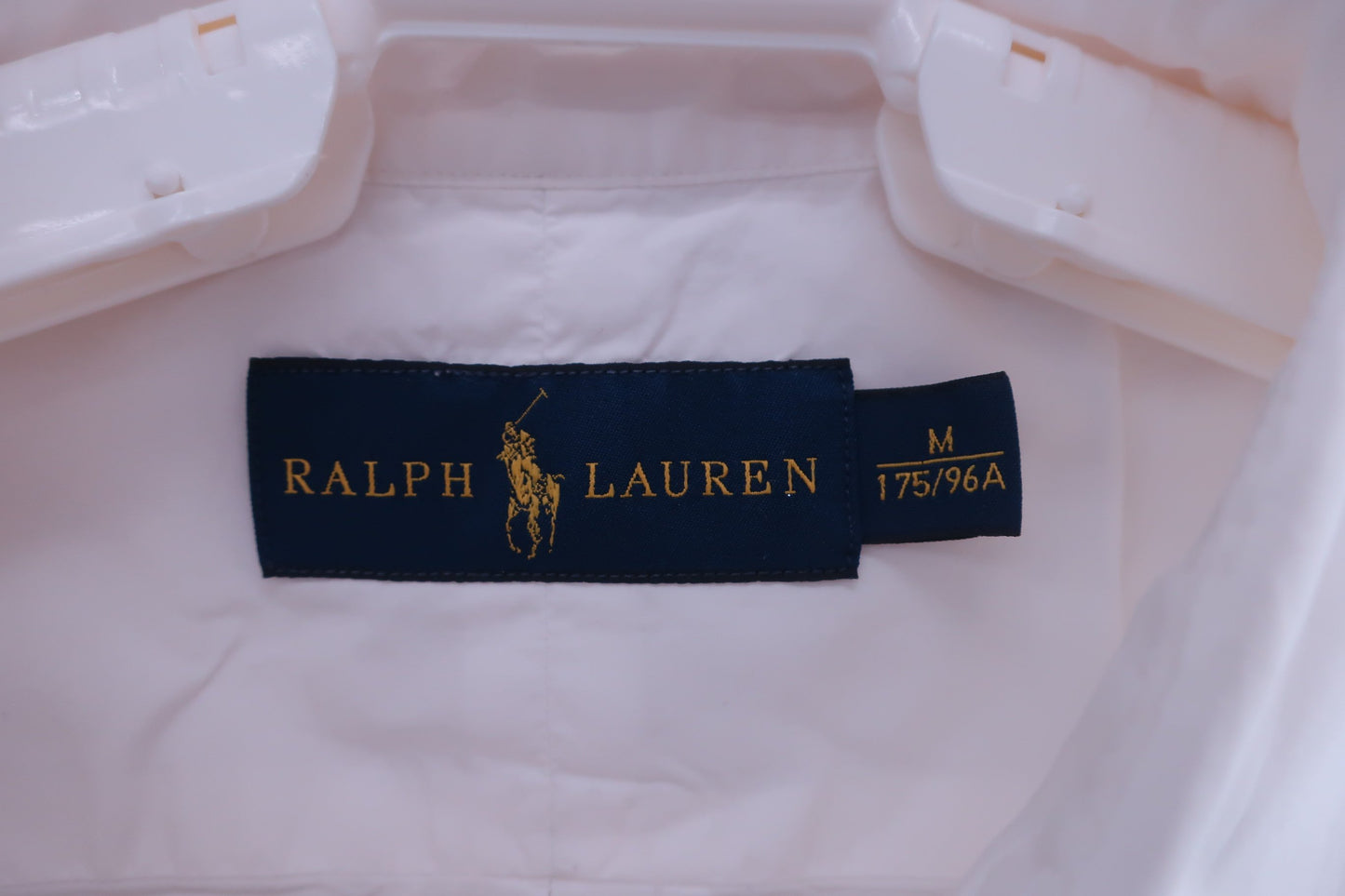 RALPH LAUREN(ラルフローレン) 半袖シャツ 白 メンズ M A-2