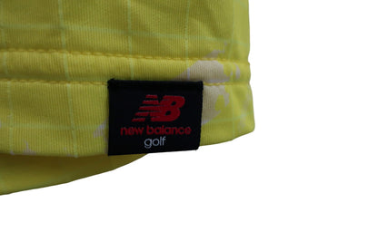 New Balance golf(ニューバランスゴルフ) 接触冷感4WAYストレッチポロシャツ 黄色総柄 メンズ 5 012-0168001 A-4