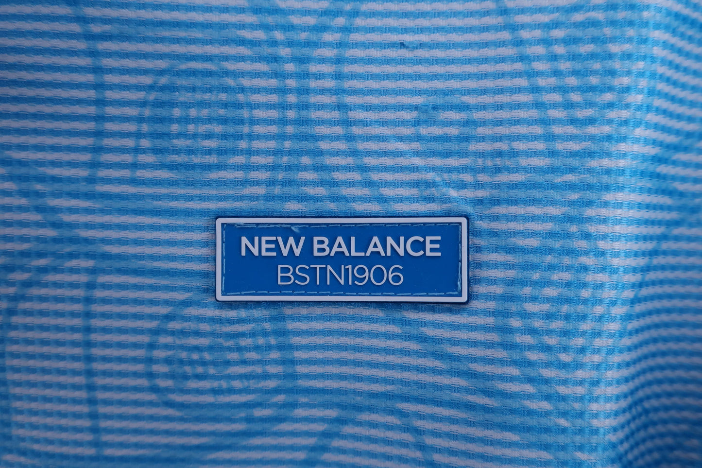 New Balance golf(ニューバランスゴルフ) ポロシャツ 水色総柄 メンズ 6 012-9168009 A-3