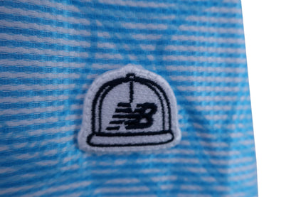 New Balance golf(ニューバランスゴルフ) ポロシャツ 水色総柄 メンズ 6 012-9168009 A-4