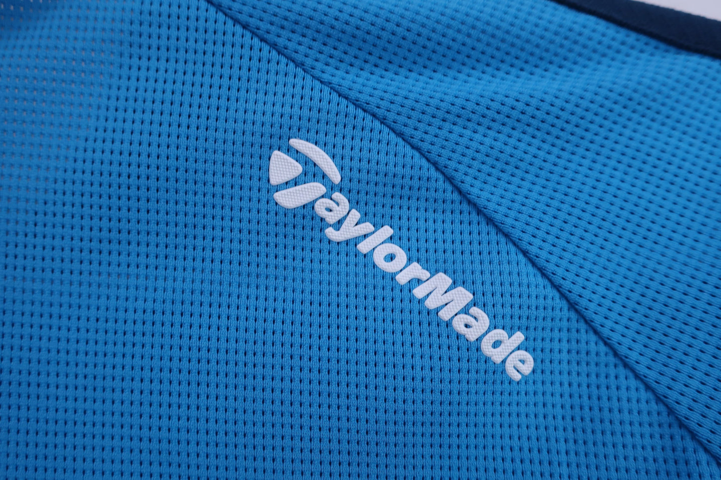 TaylorMade(テーラーメイド) ポロシャツ 水色 メンズ L A-6