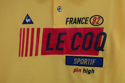 le coq sportif(ルコックスポルティフ) ポロシャツ 黄色 メンズ L S-3