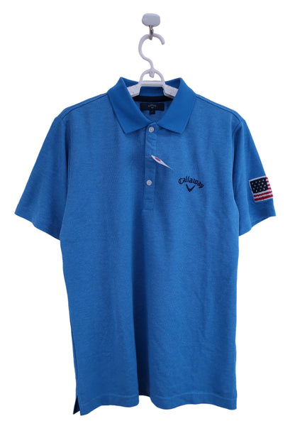 Callaway(キャロウェイ) ポロシャツ 青 メンズ L 241-9151409 A-1