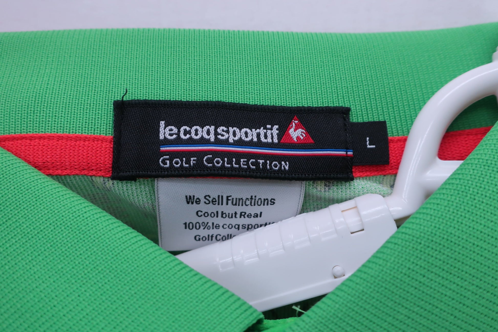 le coq sportif(ルコックスポルティフ) ポロシャツ 緑総柄 メンズ L S-2