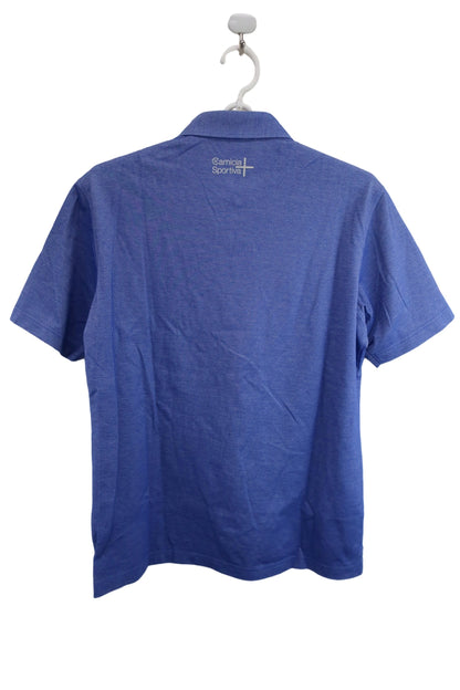 Camicia Sportiva+(カミーチャスポルティーバプラス) ポロシャツ 青 メンズ 50 A-4