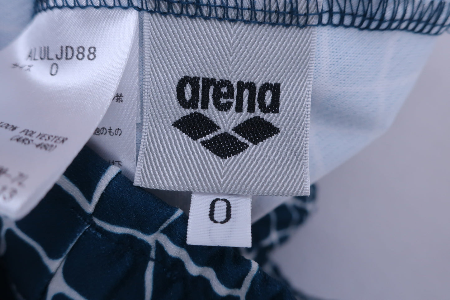 arena(アリーナ) ハーフパンツ 青系総柄 メンズ O A-4