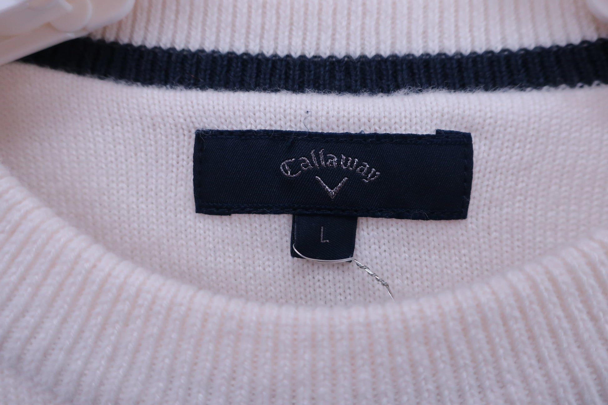 Callaway(キャロウェイ) セーター 白 メンズ L 241-8260504 A-2
