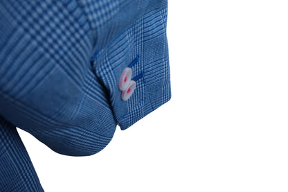 Callaway(キャロウェイ) テーラードジャケット 青チェック メンズ M 241-8211500 A-5