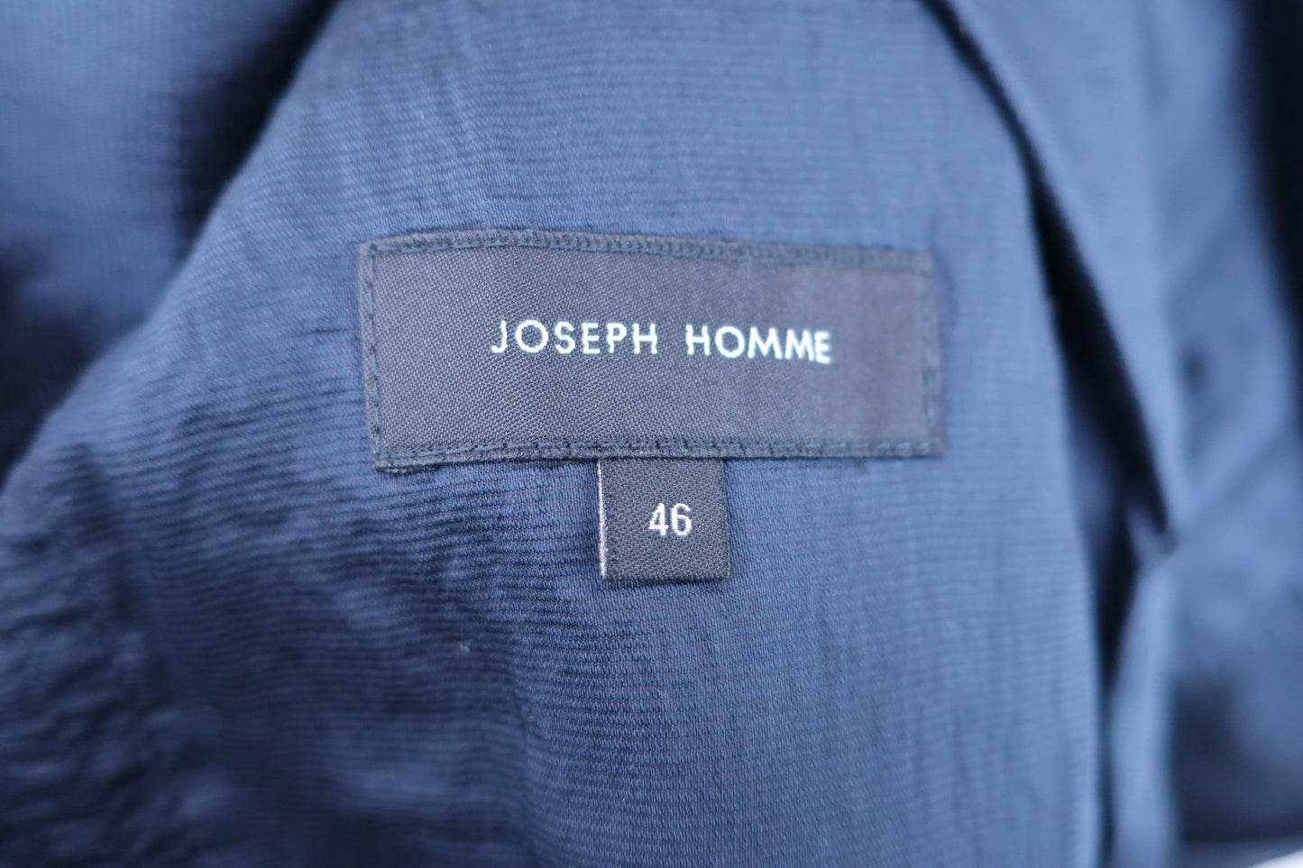JOSEPH HOMME 薄手テーラードジャケット ネイビー メンズ 46 B-4