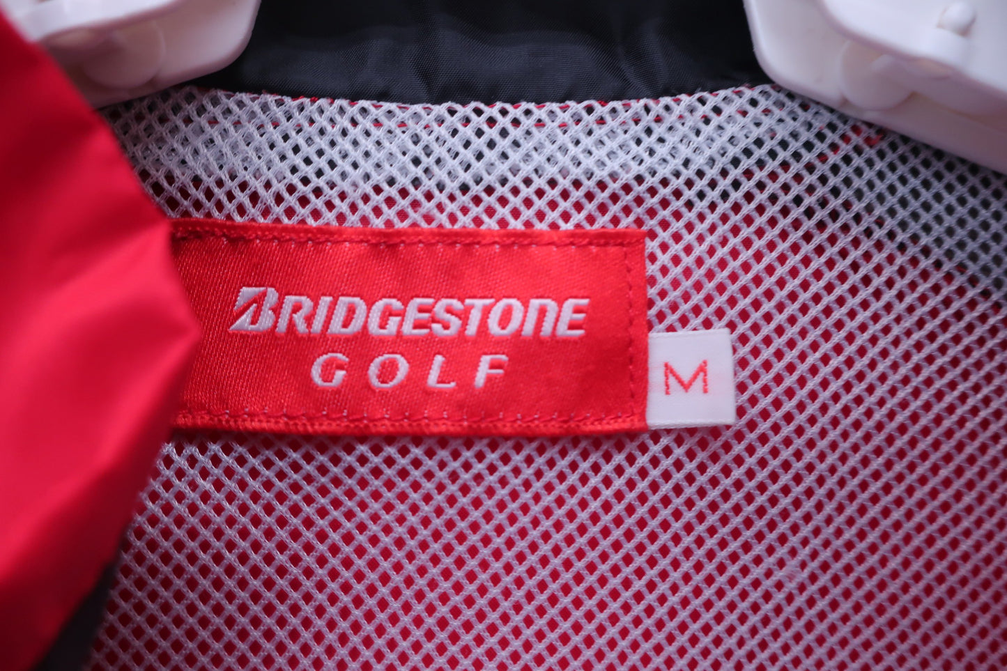 BRIDGESTONE GOLF(ブリヂストンゴルフ) コーチジャケット 赤 メンズ M B-2