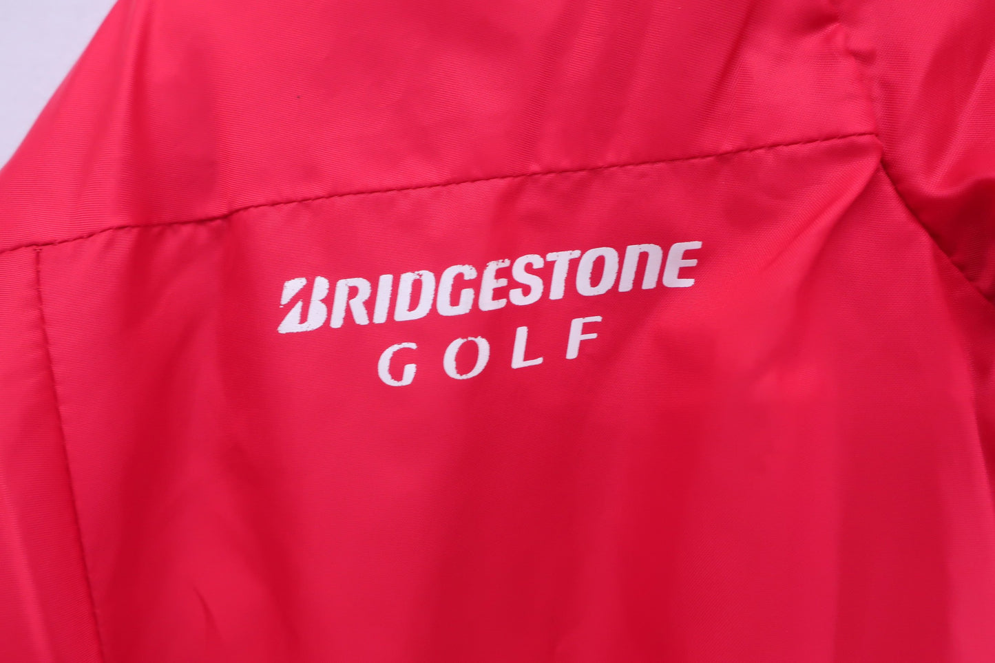 BRIDGESTONE GOLF(ブリヂストンゴルフ) コーチジャケット 赤 メンズ M B-3