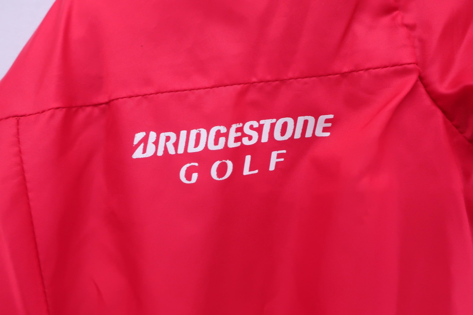 BRIDGESTONE GOLF(ブリヂストンゴルフ) コーチジャケット 赤 メンズ M B-3