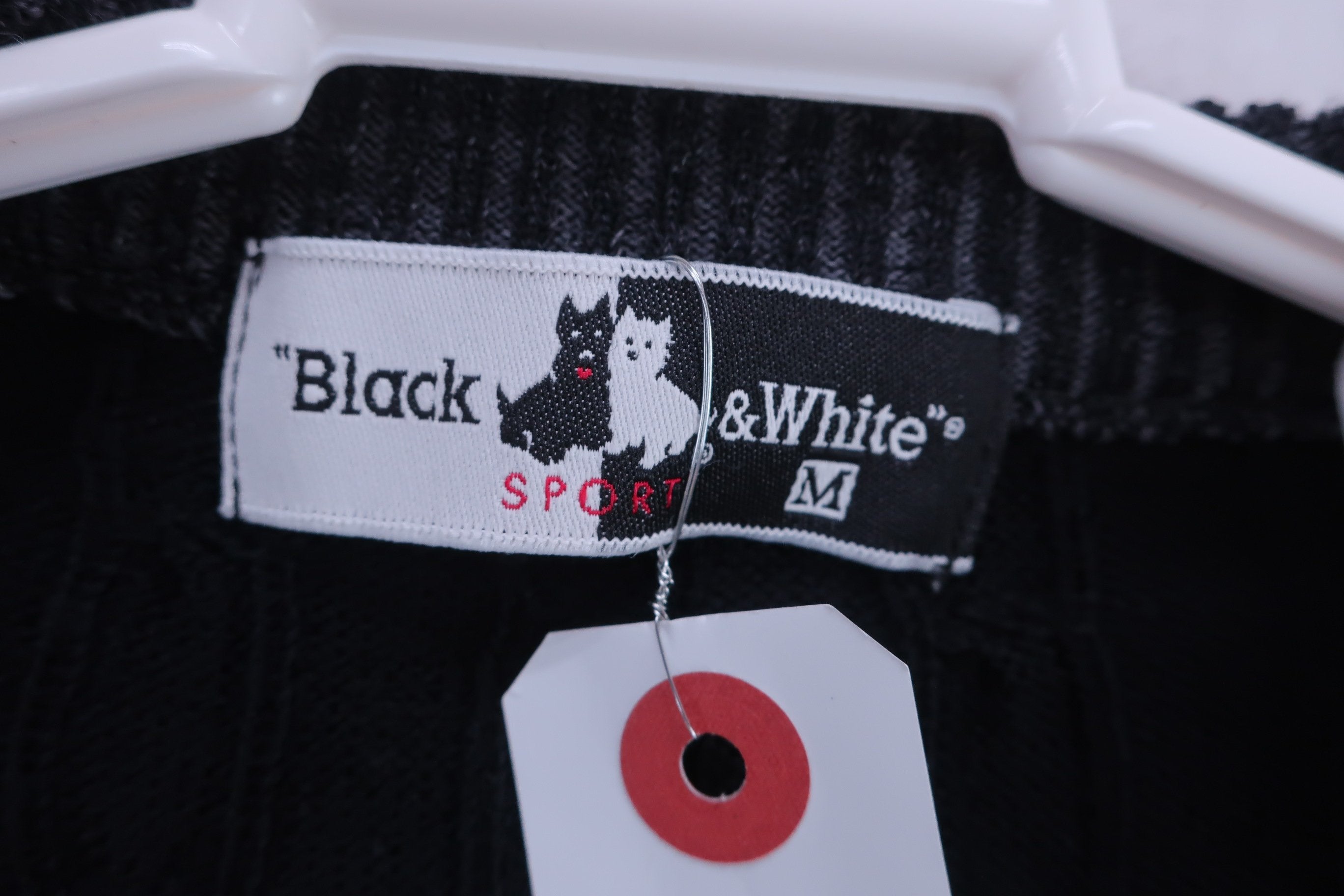 Black & White(ブラック&ホワイト) ニットセーター 黒 メンズ M A
