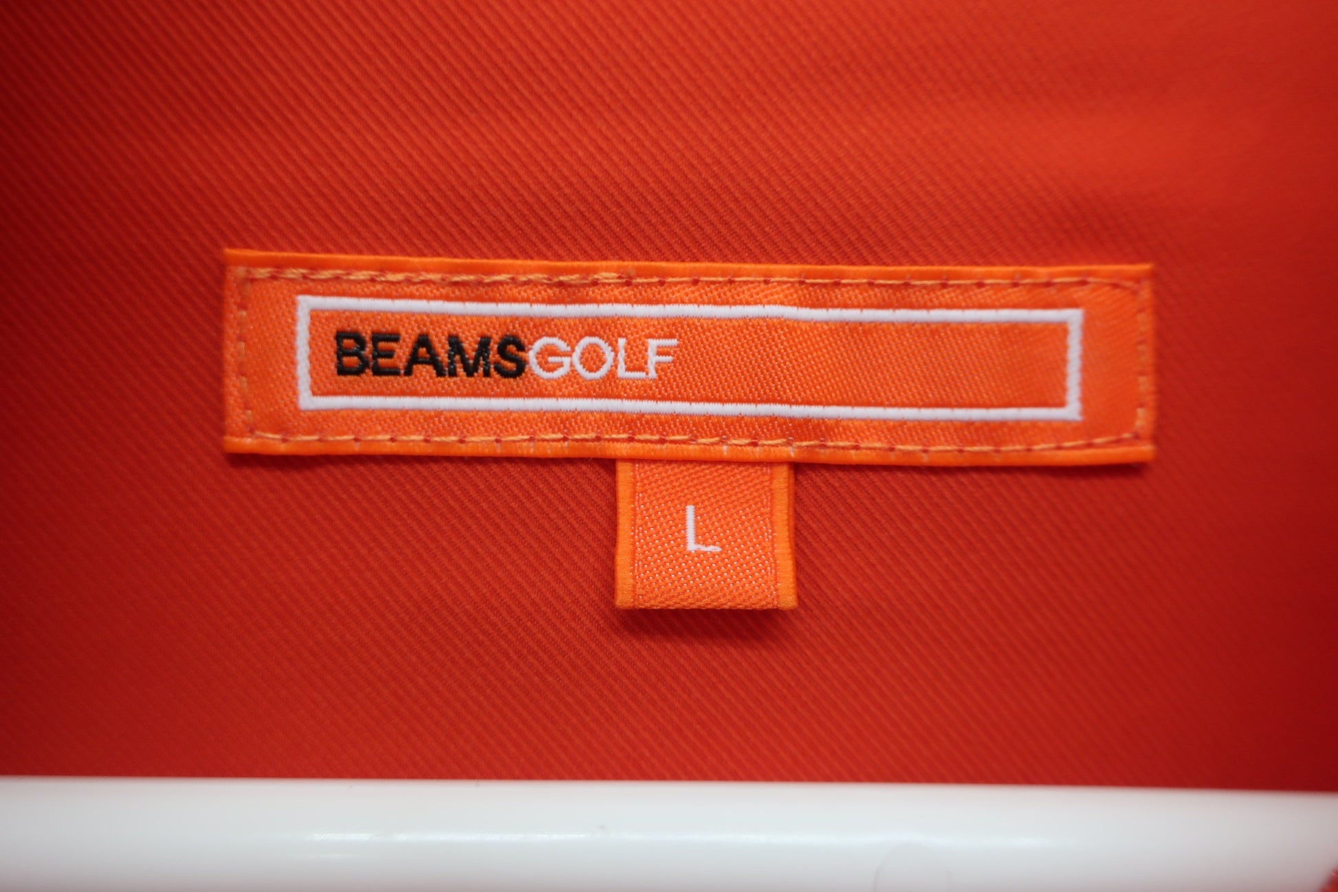 BEAMS GOLF(ビームスゴルフ) 撥水カラーワンピース オレンジ レディース L S-3