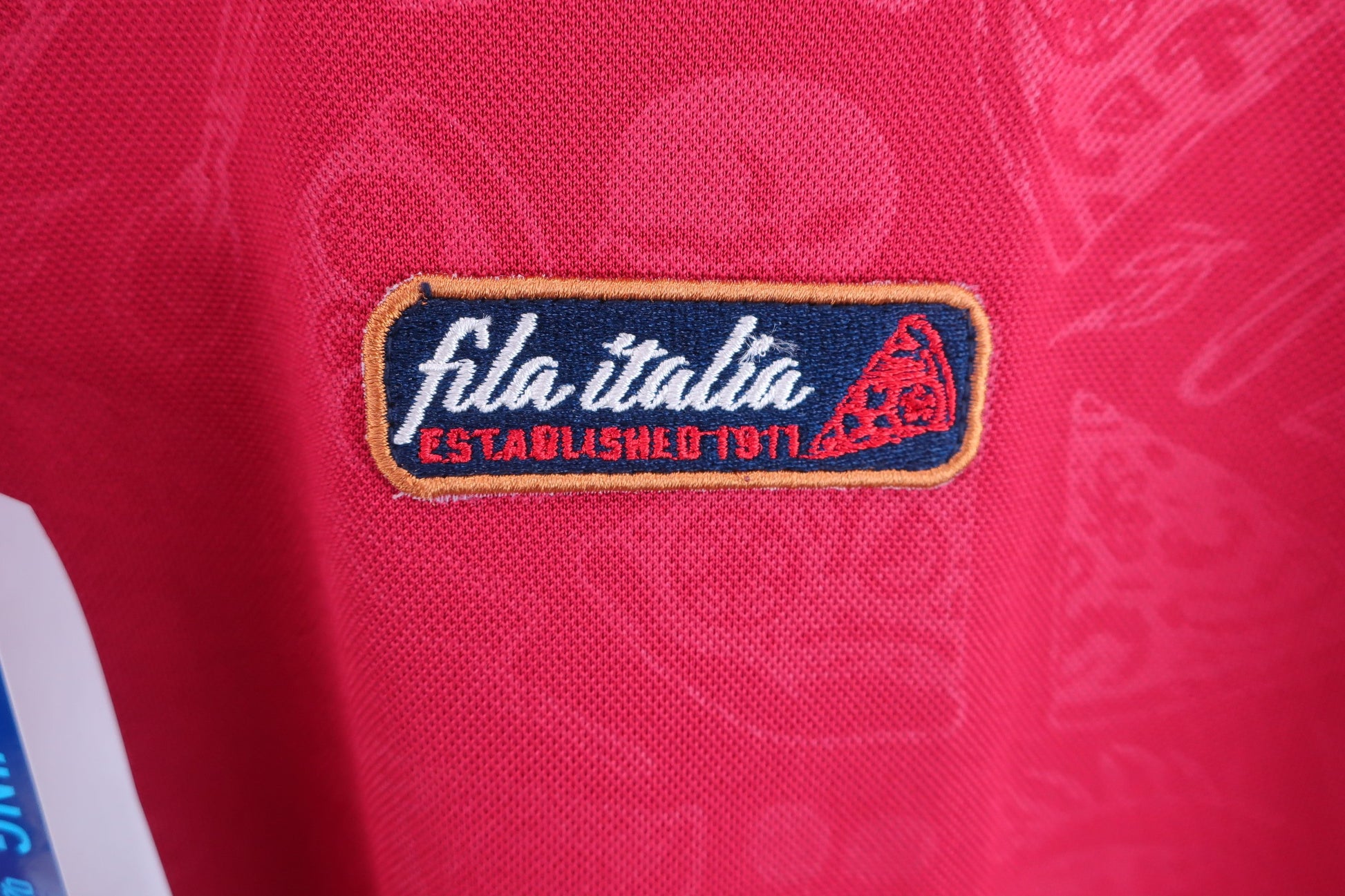 FILA GOLF(フィラゴルフ) ポロシャツ 赤 メンズ LL N-2