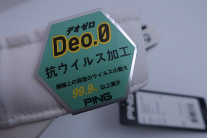 PING(ピン) サンバイザー 白ネイビー メンズ フリーサイズ 36180-01 N-6