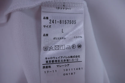 Callaway(キャロウェイ) ポロシャツ 白 メンズ L 241-8157505 A-7
