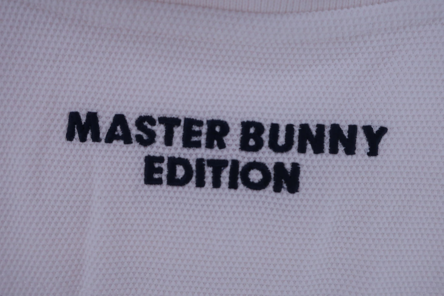 MASTER BUNNY EDITION(マスターバニーエディション) ポロシャツ 白 メンズ 5 158-6160203 B-8