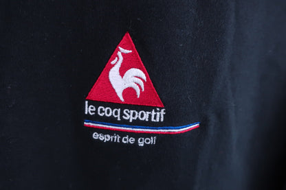 le coq sportif(ルコックスポルティフ) ハイネックシャツ 黒 メンズ LL A-2