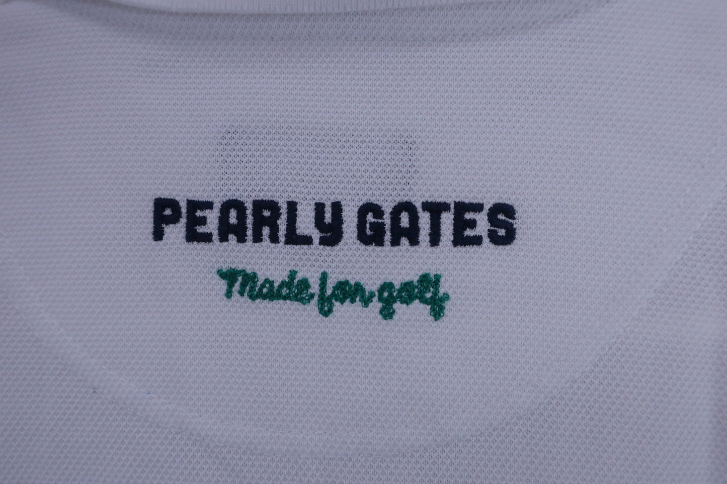 PEARLY GATES(パーリーゲイツ) ポロシャツ 白 メンズ 4 053-9160417 A-6