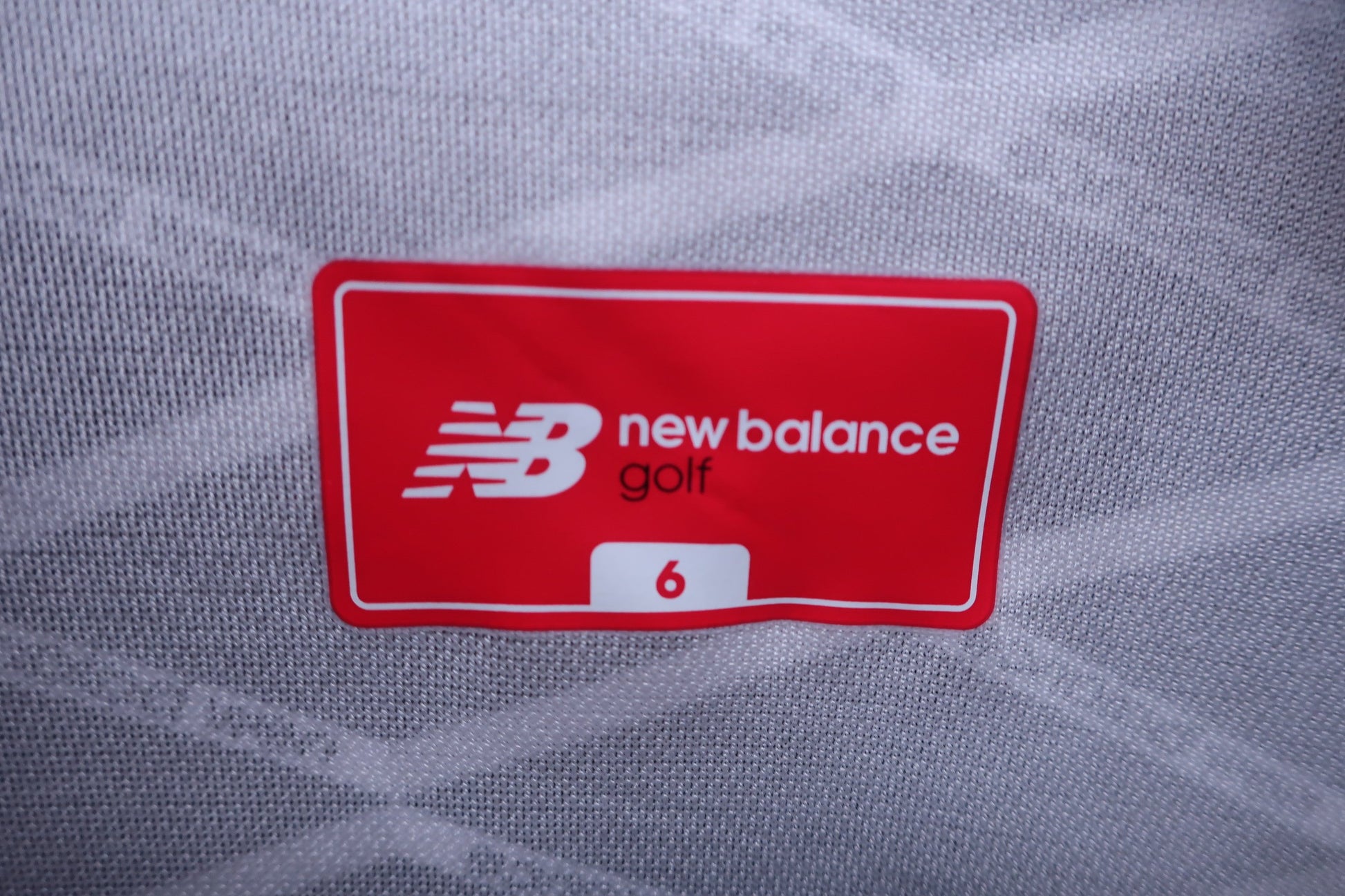 New Balance golf(ニューバランスゴルフ) ポロシャツ 黒白 メンズ 6 012-0168004 A-3