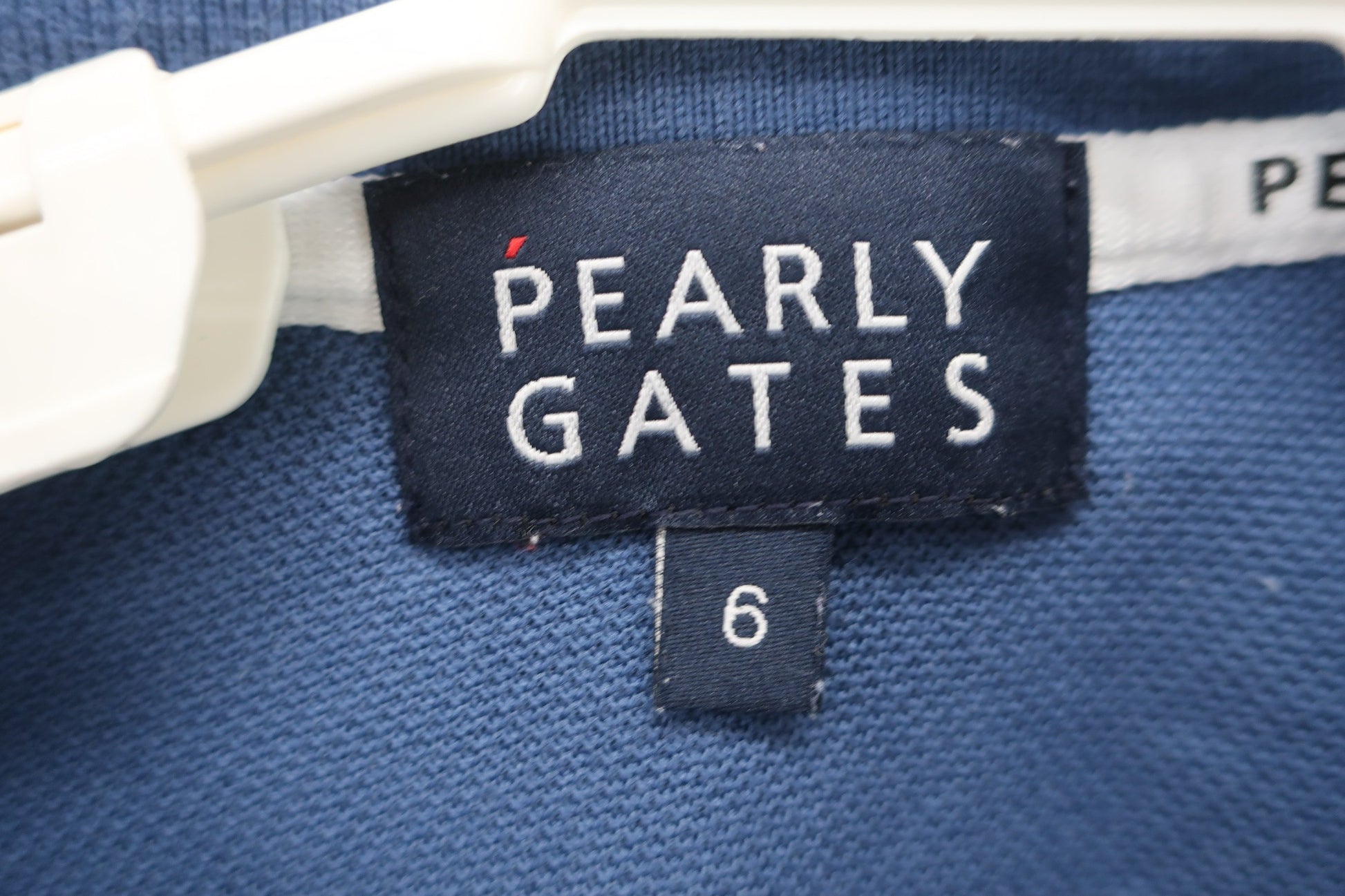 PEARLY GATES(パーリーゲイツ) ポロシャツ 青系 メンズ 6 053-7160389 B-4