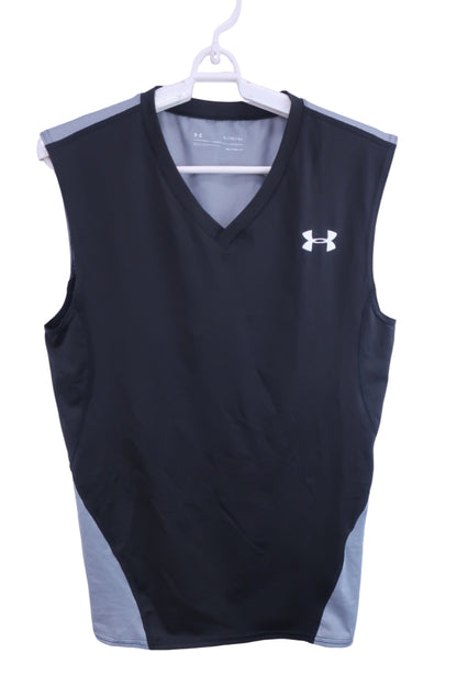 UNDER ARMOUR(アンダーアーマー) ノースリーブシャツ 黒 メンズ XL A-1