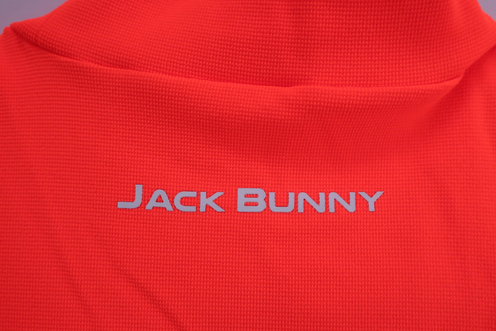 Jack Bunny(ジャックバニー) モックネックシャツ 蛍光オレンジ レディース 2 263-3167618 A-4