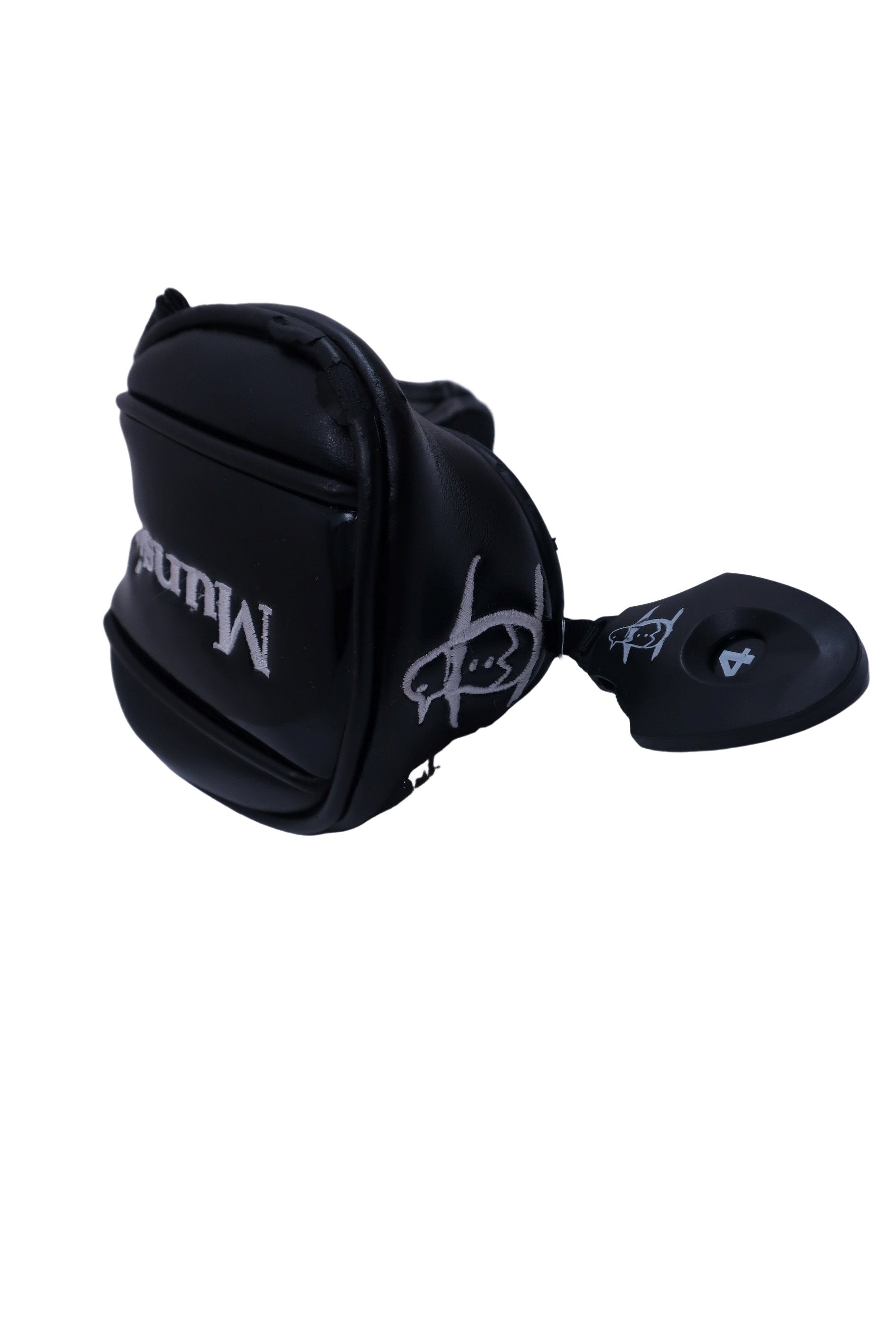 Munsingwear(マンシングウェア) エナメルヘッドカバー 黒 FW用 B-2