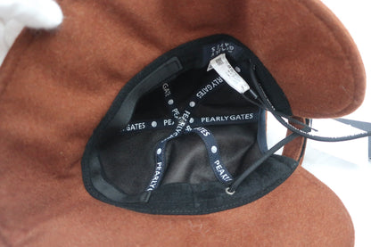 PEARLY GATES(パーリーゲイツ) ハット ブラウン レディース フリーサイズ 053-3287005 N-7