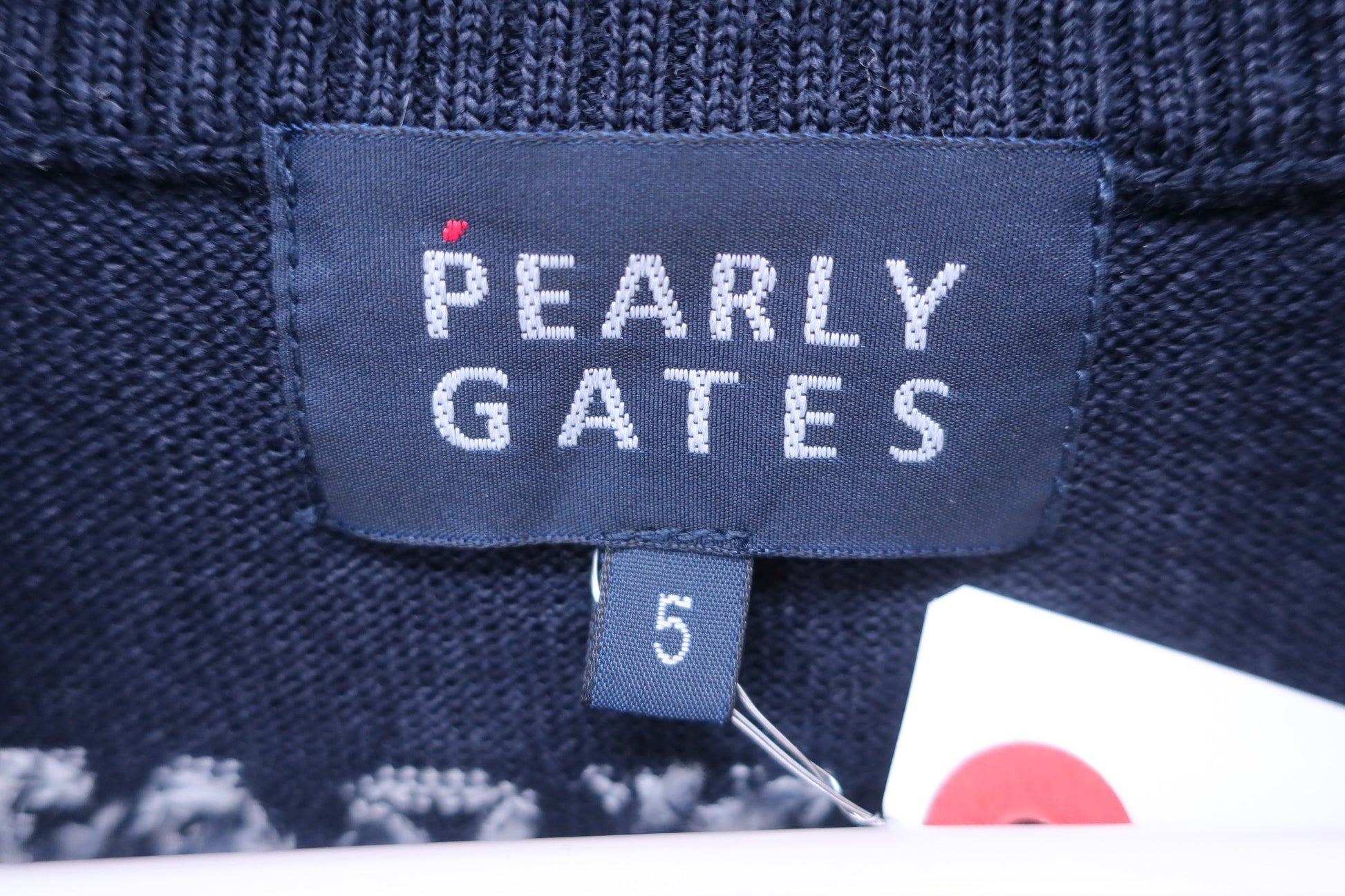 PEARLY GATES(パーリーゲイツ) セーター ネイビー メンズ 5 053-8270905 A-3