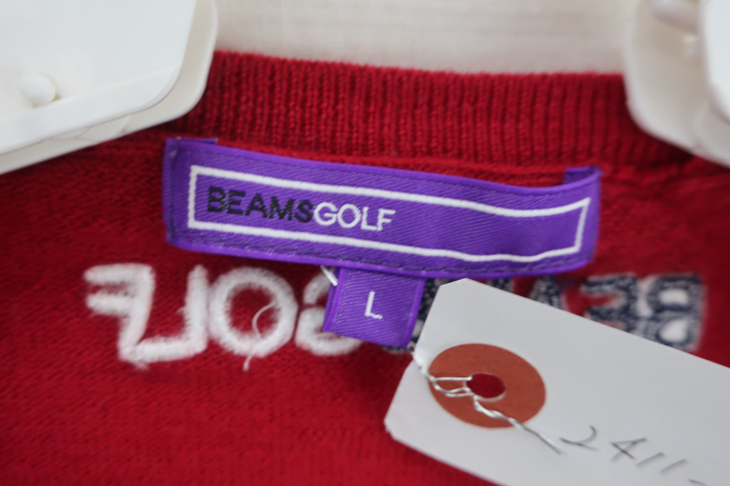 BEAMS GOLF(ビームスゴルフ) セーター 赤 メンズ L B-5