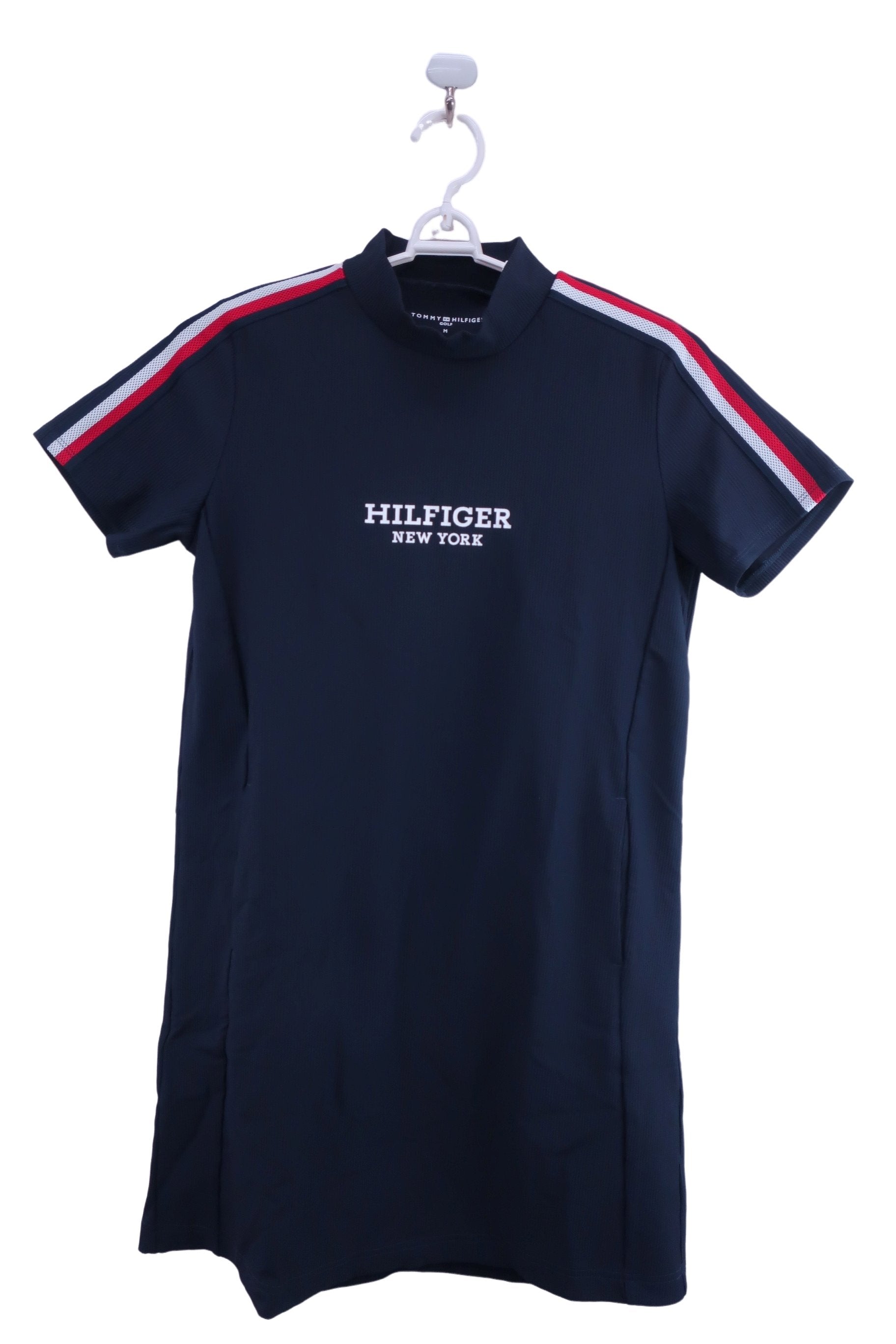 TOMMY HILFIGER GOLF(トミーヒルフィガーゴルフ) ワンピース ネイビー レディース M A-1