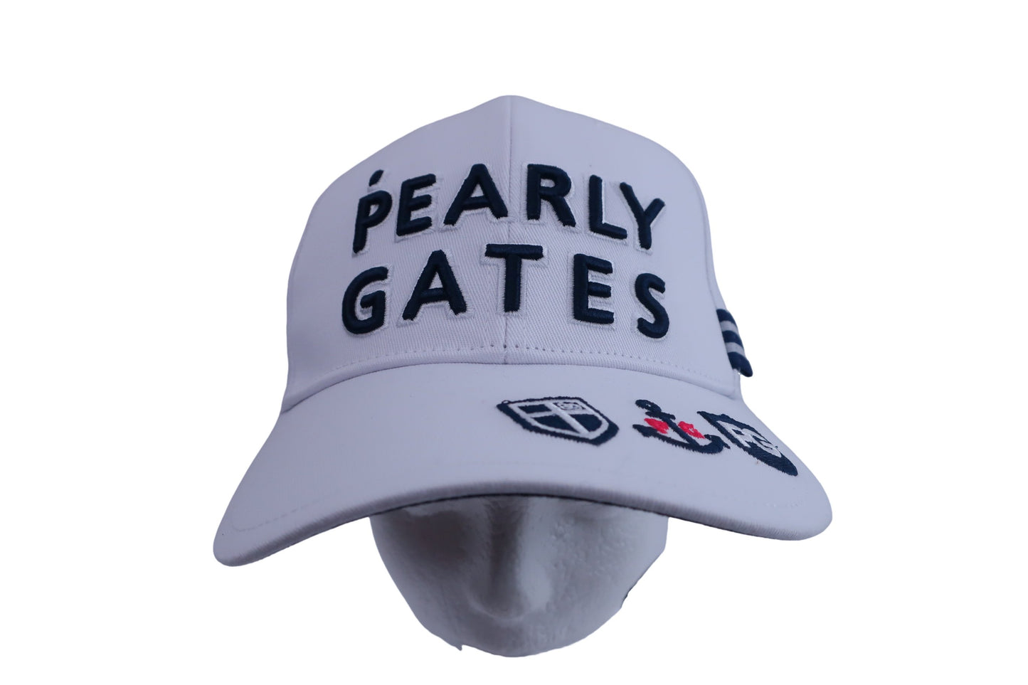 PEARLY GATES(パーリーゲイツ) キャップ ホワイト レディース フリーサイズ 053-1187512 N-1