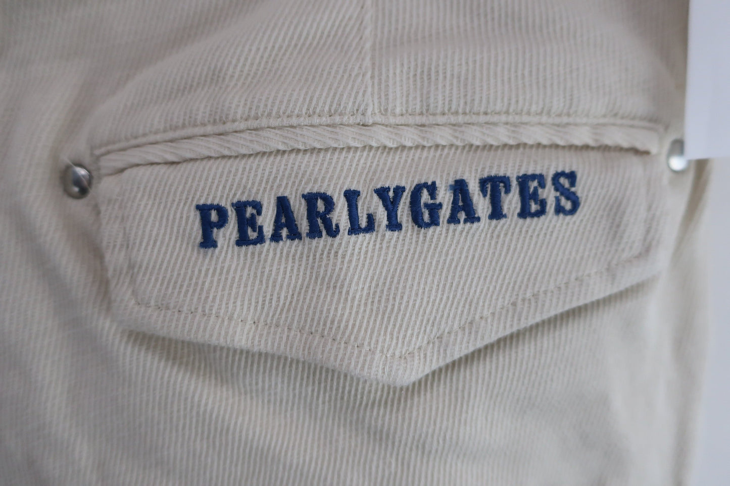PEARLY GATES(パーリーゲイツ) パンツ クリーム色 メンズ 5 053-131303 B-6