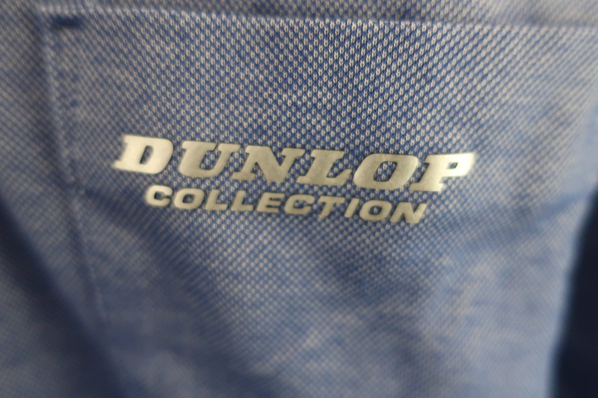 DUNLOP(ダンロップ) 長袖ポロシャツ 青 メンズ L A-2